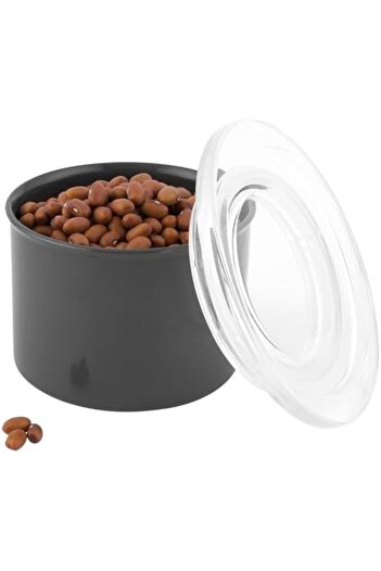 STOREMAX Polysight 18/10 Stainless Steel Jar with Spoon and Lid 10X7,5 cm Trendzap 467437