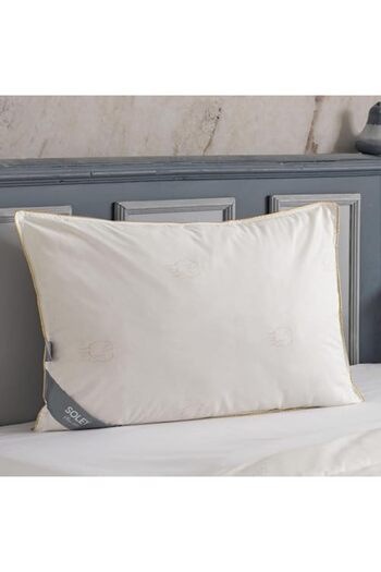 STOREMAX Sellbuy |   Feelwool |   Cotton Wool Filled Pillow White Trendy 266450