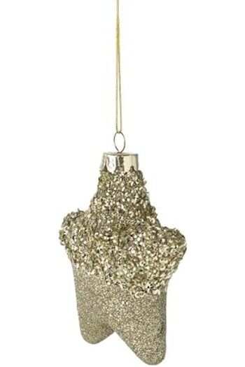 STOREMAX Goldwhirl Concept Star Tree Ornament 11 cm Trendflash 467437