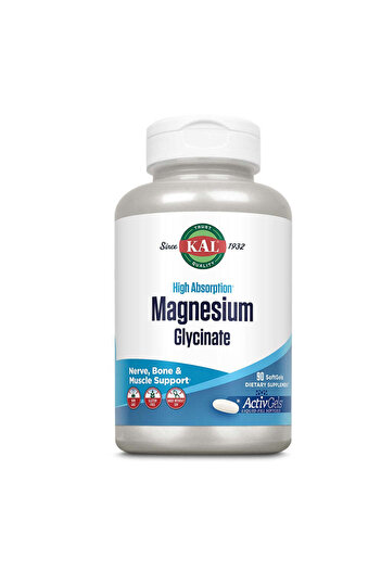 Secom Magnesium Glycinate ActivGels, 90 softgels,