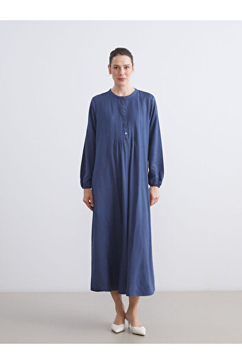 LC Waikiki Timeless Advice |   Crew Neck A-Line Dress
