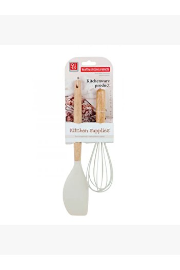 New Flower 2-Piece Silicone Cooking Utensil Set