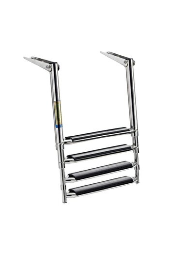 OSCULATI Telescopic Ladder for Platform with 4 Steps,