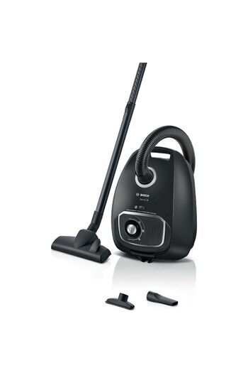 Bosch Series 4 Bagged Vacuum Cleaner BGB41BA1, 600W, 4L, PowerProtect System, Rotational Electronic
