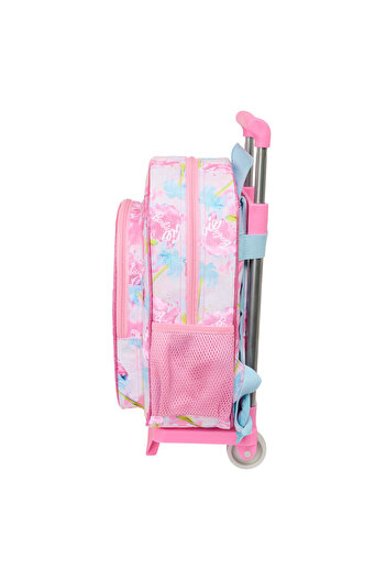 Barbie School Rucksack with Wheels Painterly Pink Sky blue 26 x 11 x 67 cm 26 x 34 x 11 cm