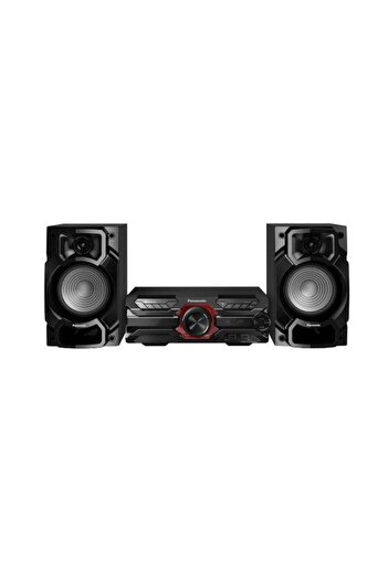 PANASONIC Microsystem Audio SC-AKX320E-K High Power, 450W RMS, Dual USB, AUX Bluetooth (Black)
