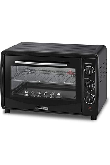 Black&Decker Black & Decker 45L Double Glass Multifunction Toaster Oven with Rotisserie