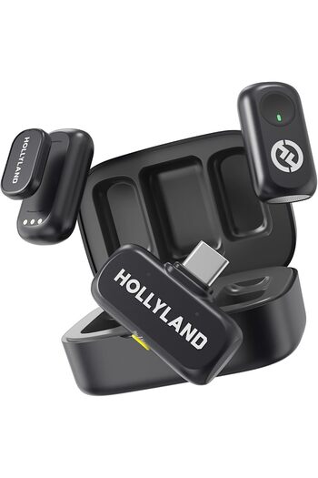 HollyLand LARK A1 DUO Type-C Version Wireless Microphone for iPhone & Android