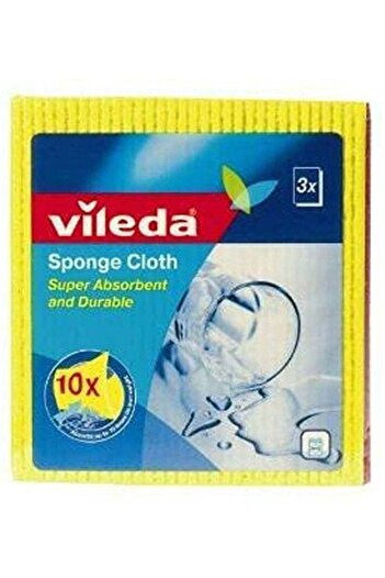 Vileda Sponge Cloth 10 Pieces XXL Multicolour