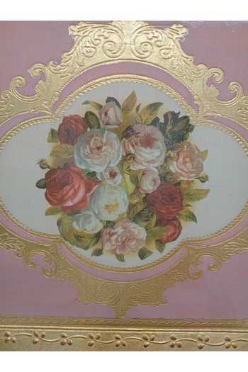 L&M FLORENCE ART L&M Italian Panash Pink Wooden Tray