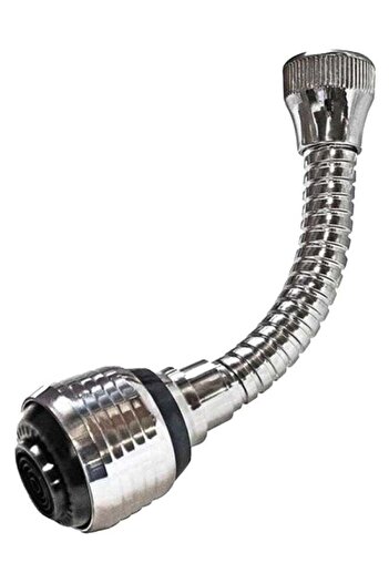 Generic 360 Degree Flexible Faucet Sprayer Silver