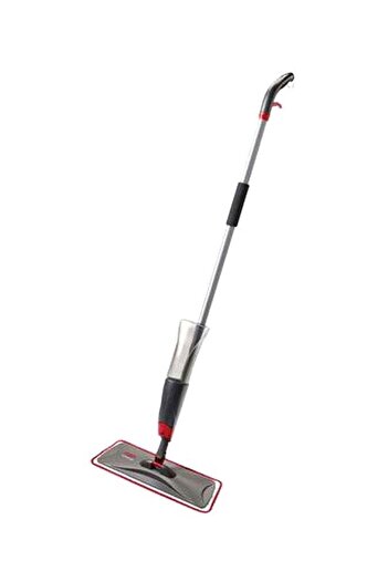 Generic Microfiber Spray Cleaning Mop Grey/Red