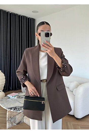 Lady Pixie Γυναικείο μπουφάν με λεοπάρ μοτίβο με επένδυση