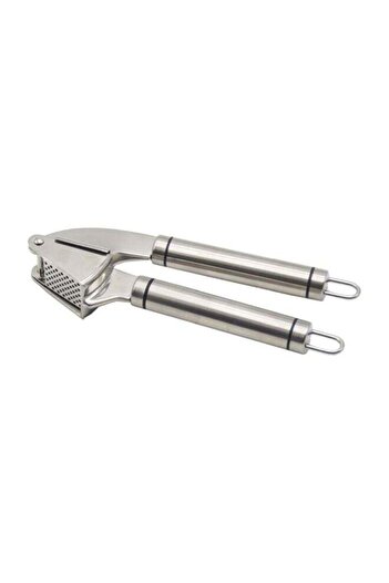 sharpdo Stainless Steel Garlic Press Silver 19.5x3x6.5cm