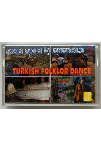 Raks Step by Step Inner Anatolian Turkish Folklore Dance Cassette (Original Period Printing Cassette)