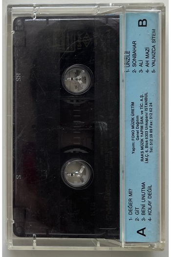 Raks Sezen Aksu Git Cassette (Original Period Print Cassette)