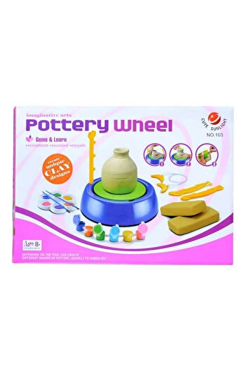 Generic Pottery Wheel Clay Playset 45x22x8cm