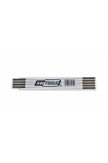 AwTools WOODEN FOLDING RULE 2m