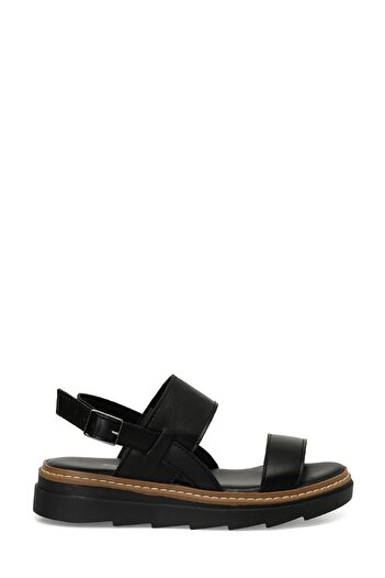 Polaris Thick Sole Comfortable Casual Women's Sandals Black