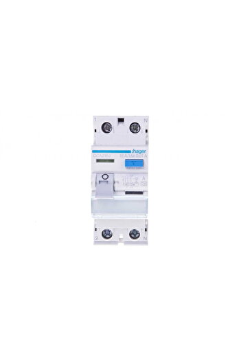Hager Polo 2P 16A 0.01A differential circuit breaker type A CCA216J
