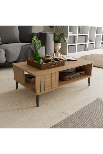 HubRom Coffee table 100 cm x 60 cm x 40 cm, Wood