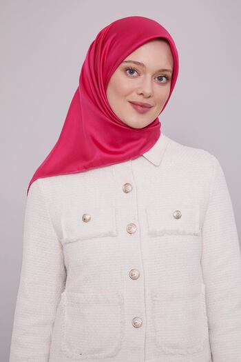 Levidor K.Fuchsia Solid Color Trend Twill Scarf