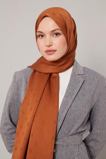 Levidor Tile Mini Lvd Printed Jacquard Shawl