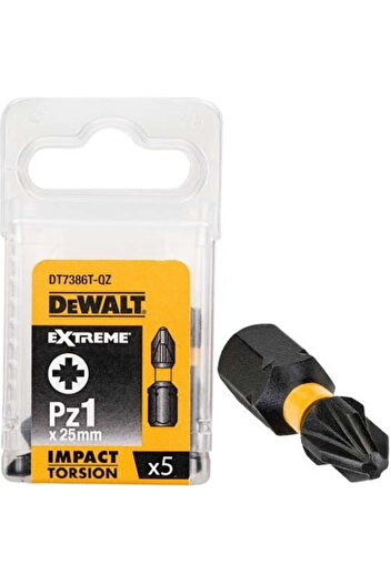 Dewalt IMPACT BIT PZ1x25 5pcs. EXTREME IMPACT TORSION