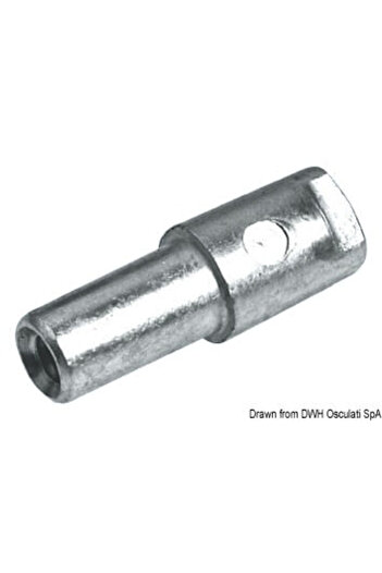 Yamaha Cylindrical anode for 9.9/300 HP engines