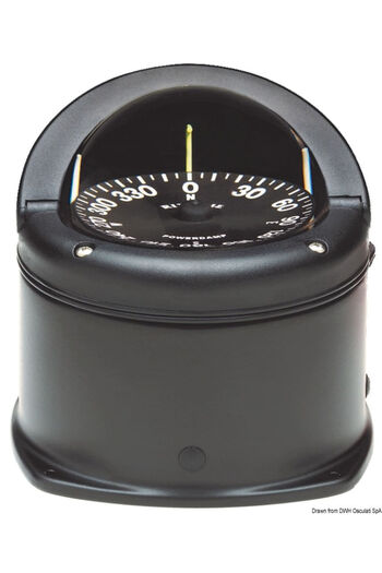 Ritchie Helmsman 3'' Compass with Cover and 12V Night Lighting