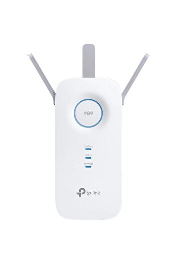 TP-LINK Extender de semnal wireless RE550, 1900 Mbps, bandă duală, 3 antene externe (alb)
