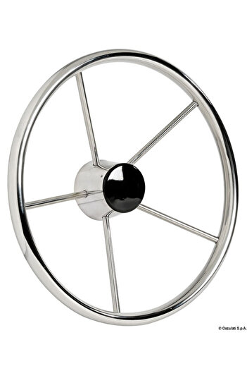 OSCULATI Handlebar with stainless steel outer rim