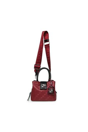 Steve Madden Women's Tenor-C Red/Silver Handbag