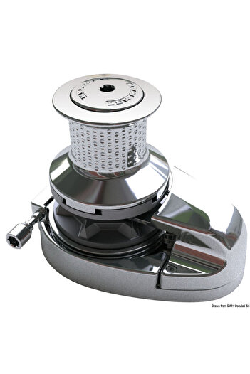 Lewmar Vinci V8 electric cu barbotina pentru ancora 12/16mm