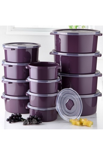UnicUtil Set 12 caserole plastic , UnicUtil, Modern Spacious, Mov