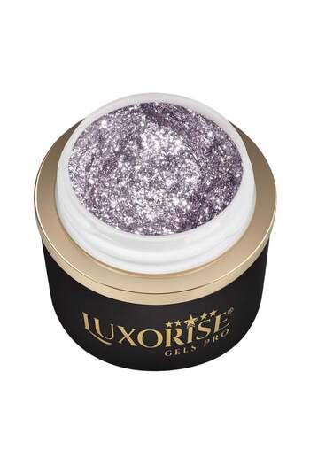 LUXORISE Gel Design 3D - Royal Glitz, Crystal Plum 5ml