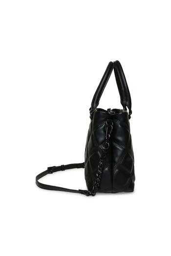Steve Madden Women's Nessie Black/Gold Handbag