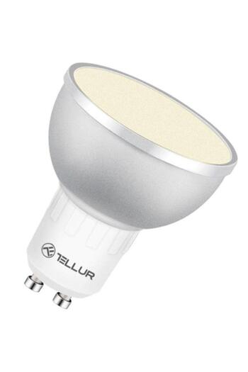 TELLUR Bec LED WiFi TLL 331201, GU10, 5W, Lumină reglabilă albă/caldă/RGB