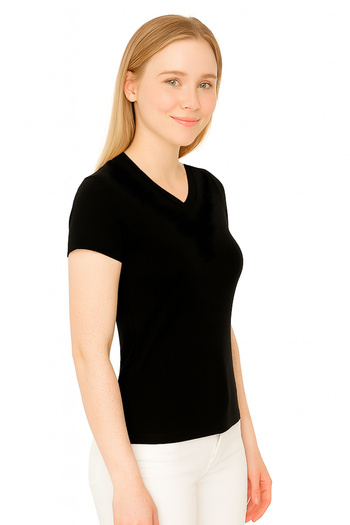 MS HAMİLE İÇ GİYİM Short Sleeve V-Neck Tank Top Body
