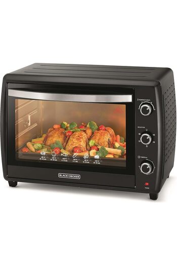 Black&Decker BLACK+DECKER Toaster Oven, 2200W, 70L, Adjustable 90-230°C Thermostat, Double Grill with Convection