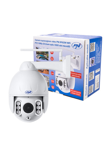 PNI IP652W WiFi PTZ 1080p 2MP 5X optical zoom video surveillance camera