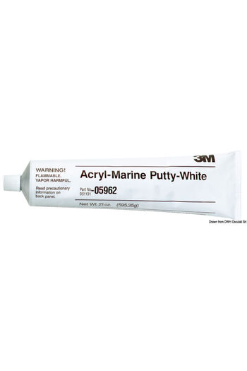 3M Chit acrilic marin alb