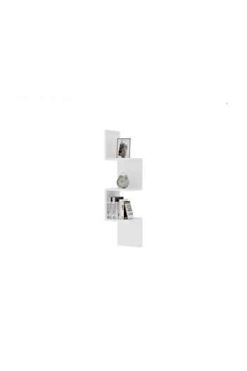 UnicUtil Rafturi perete, Oak Ridge, UnicUtil, 25 x 105 x 25 cm, Alb