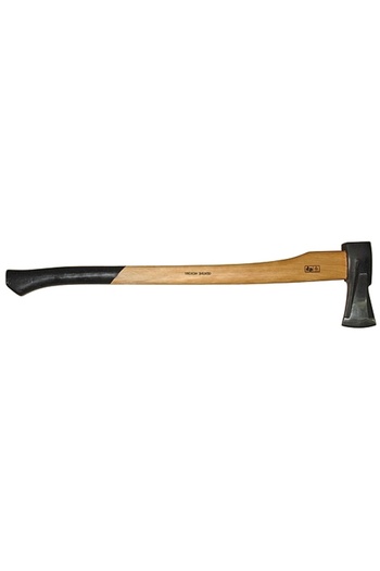 SGTT Splitting axe with wedge 2 kg, walnut handle 80 cm Black/Wood