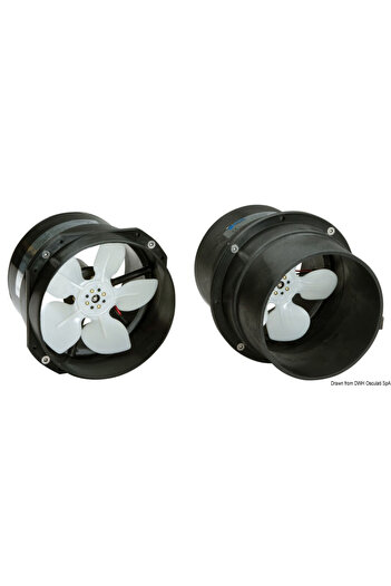 OSCULATI Ventilator axial 12/24 V