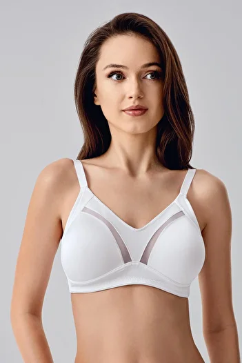 C&City C16001 Minimizer Bra Without Underwire White