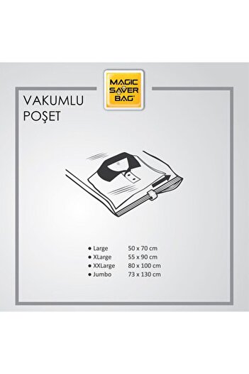 gogidigo aradığın o 7 Adet (80x100)cm Seç&Al Vakumlu Hurç-Vakumlu Poset-Yorgan Hurcu Seti