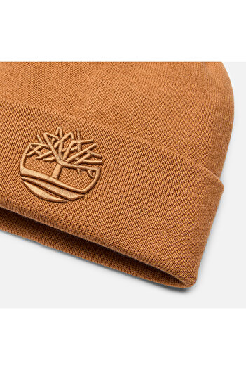 Timberland 3D Embroidery Beanie Men's Yellow Hat Tb0A65Hp2311