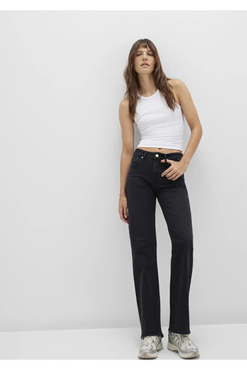 Mavi Women's Black M1010840-90762 Taylor Trousers