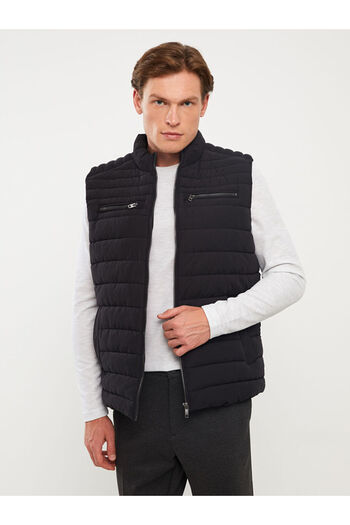 LC Waikiki Sparkling Choices from Shining Store |   Standard Mold Stand-Up Collar Men's Puffer Vest